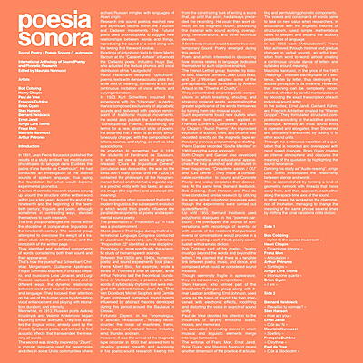 Various Artists - Poesia Sonora