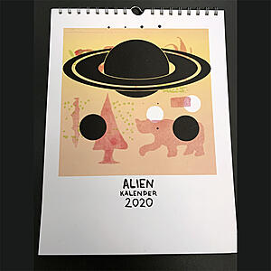 Alien Transistor - Alien Kalender