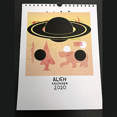 Alien Transistor - Alien Kalender