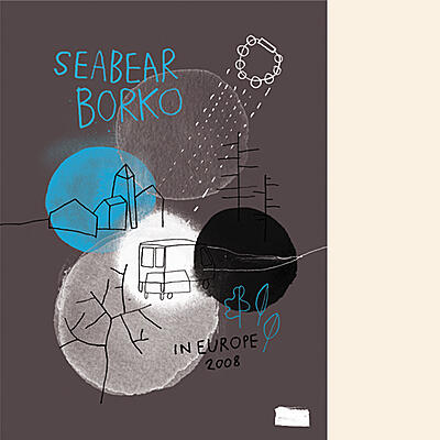 Seabear & Borko 2008 - Silkscreen Poster